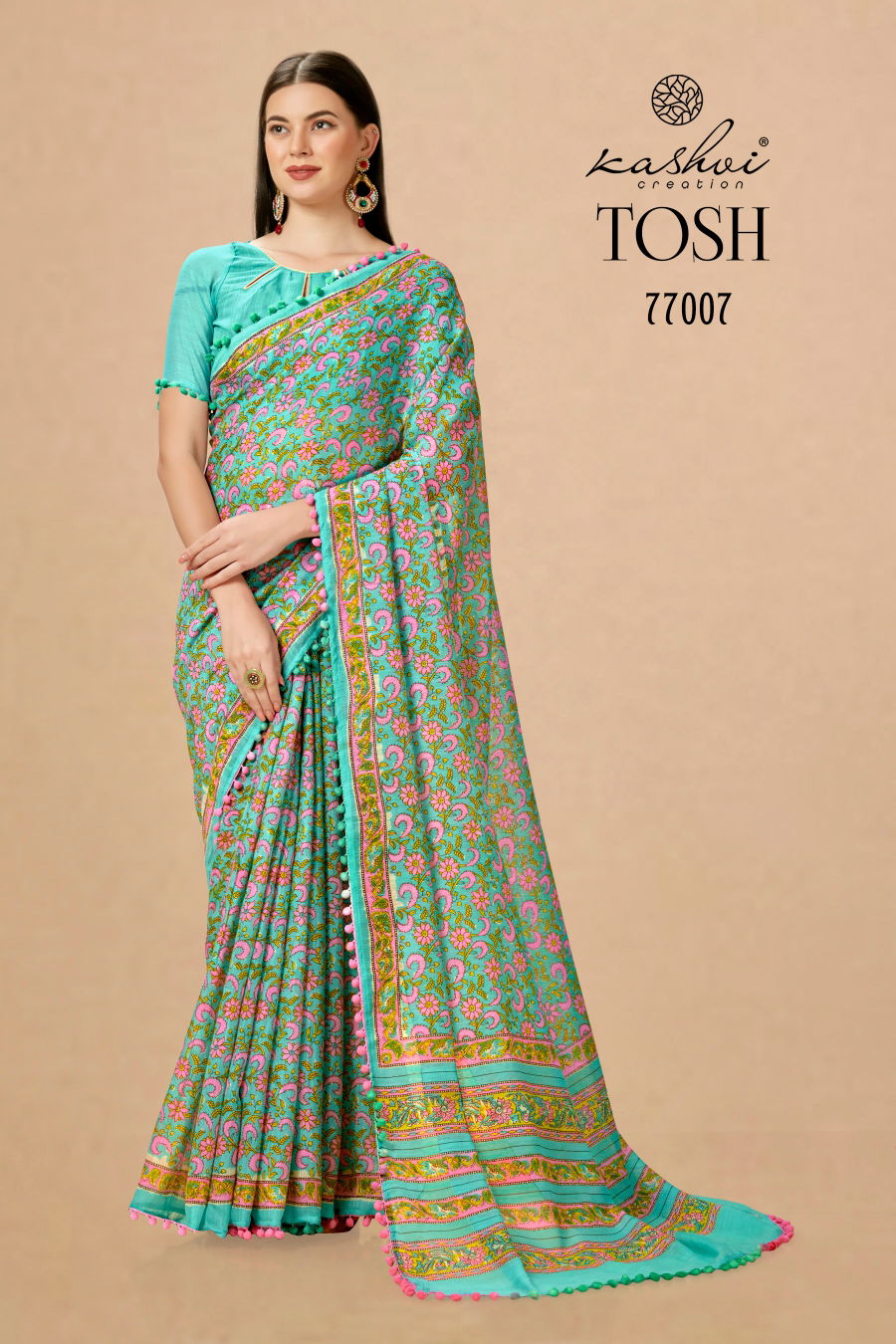 Tosh By Kashvi Printed Daily Wear Sarees Catalog